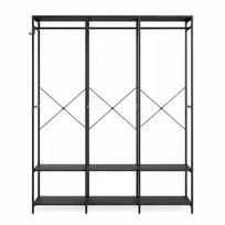 Songmics Atvira drabužių spinta, 40 x 141 x 180 cm