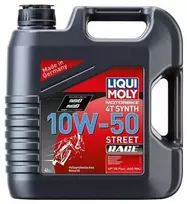LIQUI MOLY Motorbike 4T Synth 10W50 Street Race 4 l