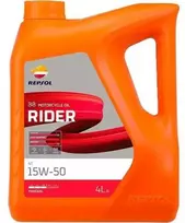 REPSOL RIDER 4T 15W50 | 4 l
