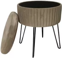 Affek Design POUF HS522-5 36X36X45CM TAUPE