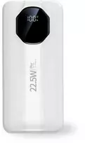 Greitojo įkrovimo išorinė baterija FIT2 Y1240 20000mAh 22.5W PD su LED ekranu, balta