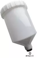 Bakelis dažymo pistoletui 600cm3