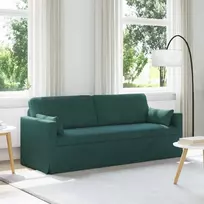 Sofa 180cm Tamsiai žalia Metalas
