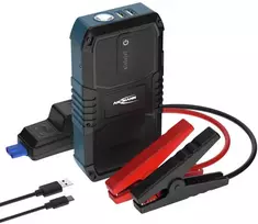Išorinis akumuliatorius (Powerbank) su automobilio užvedimo funkcija 400A/1500A 37Wh USB-A 12W Jump Starter 10.0 ANSMANN