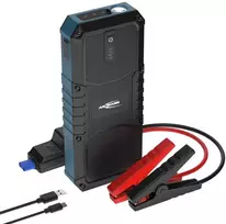 Išorinis akumuliatorius (Powerbank) su automobilio užvedimo funkcija 600A/2500A 59.2Wh IP65 USB-A/USB-C 15W Jump Starter 16.0 ANSMANN