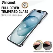 Insmat 861-1614, Apple, iPhone 16e/14/13/13 Pro, Atsparus kritimams, Atsparus dulkėms, Permatomas, 1 vnt.