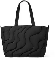 tomtoc Terra-T38 Puffy Nešiojamas kompiuteris Tote Bag, 17,5 l, musta