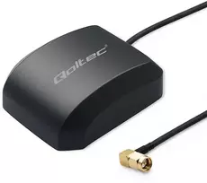 Qoltec mobiliojo GPS GLONASS antena su magnetine baze 28dBi 50W SMA RA