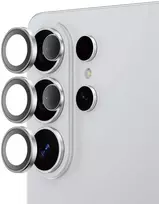 AmazingThing Radix AR Lens Apsauginis stiklas skirtas Samsung S26 Ultra – Sidabrinis