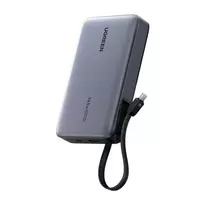 Nešiojamasis įkroviklis 20 000 mAh UGREEN PB551, 145 W, USB ir USB-C, su integruotu kabeliu