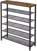 Songmics Batų lentyna 100 × 30 × 110 cm