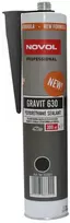NOVOL Gravit 630 Elastic Polyurethane Sealant - Juodas, elastingas poliuretano sandariklis, juodas, 300ml