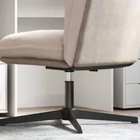 Biuro kėdės dujų cilindras Juoda 261-351 mm Geležis