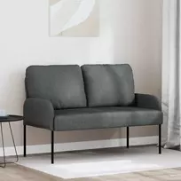 Sofa Sofos su pagalve 110cm Tamsiai pilka fanera