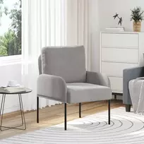 Sofa Sofos su pagalve 55cm Šviesiai pilka fanera