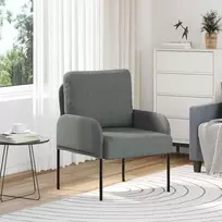 Sofa Sofos su pagalve 55cm Tamsiai pilka fanera