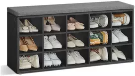 Songmics Batų lentyna 30 × 105 × 48 cm