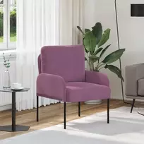 Sofa Sofos su pagalve 55cm Violetinė fanera