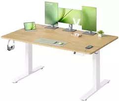 Songmics Elektrinis rašomasis stalas 140 × 80 cm