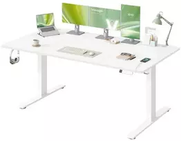 Songmics Reguliuojamo aukščio stalas 180 × 80 cm