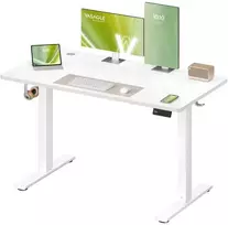 Songmics Elektrinis rašomasis stalas 120 × 60 × (72–120) cm