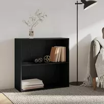 Knygų lentyna Juodas ąžuolas 80 x 30 x 76,5 cm Apdirbta mediena