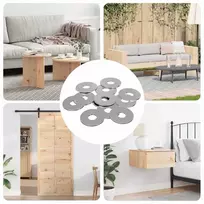 Plovimo įrankiai 9000 pcs Sidabro Geležis