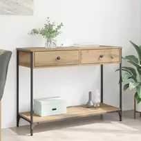 Konsolinis stalas Amatininkų ąžuolas 100 x 34,5 x 75 cm