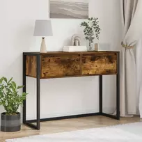 Žurnalinis staliukas Dūminis ąžuolas 100 x 36 x 75 cm