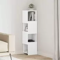 Kampinė spintelė 25,5x25x102cm Apdirbta mediena