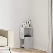 Kampinė spintelė Betono pilka 25,5x25x55cm Apdirbta mediena