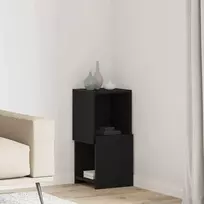 Kampinė spintelė Juodas ąžuolas 30,5x30x65cm Apdirbta mediena