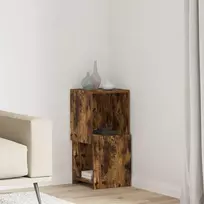 Kampinė spintelė Rūkyta ąžuolas 30,5x30x65cm Apdirbta mediena