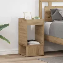 Žurnalinis staliukas 2 pcs Amatininkų ąžuolas 30 x 30 x 56 cm
