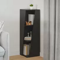 Šoninis lentynas 33 x 32 x 100,5 cm Apdirbta mediena Juoda