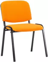 Mville Lankytojo kėdė CLP Ken V2, audinys, oranžinė