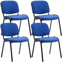 Mville Lankytojo kėdė Ken, 4 vnt. komplektas, audinys