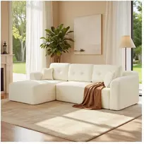 Vasagle Kampinė modulinė sofa 244 cm