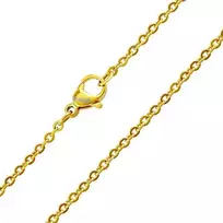Silvego Anker Roma paauksuota chirurginio plieno grandinėlė 2 mm KMM24329