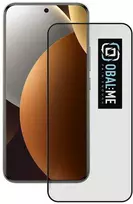 OBAL:ME 5D Apsauginis stiklas Screen Protector skirtas Xiaomi Redmi Note 15 Pro+ 5G/Poco M8 Pro 5G Juodas