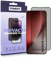 „FoneKit Privacy+“ viso ekrano apsauginis grūdintas stiklas, skirtas „Honor Magic 8 Lite“ / „Honor X9D“.