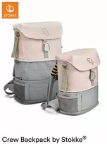Kelioninis Stokke JetKids BackPack - išplečiama kuprinė | Rožinis limonadas