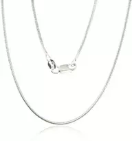 Sidabrinė grandinėlė Snake 1,5 mm - 55 - 4.6 g. - 1,5 mm.