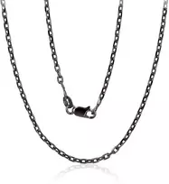 Sidabrinė grandinėlė Anchor 2.1 mm , briaunų apdirbimas deimantu - 55 - 2.1 mm. - 7 g.