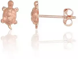 Auksiniai auskarai –pusetai - 7 mm. - 0.51 g.