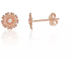 Auksiniai auskarai –pusetai - 6 mm. - 0.45 g.