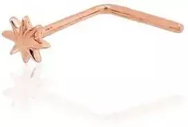 Auksinių auskarų vėrimas - 3.5 mm. - 0.09 g.