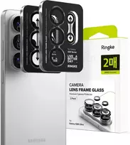 Telefono kameros apsauga Ringke Camera Frame Protector 2 vnt. Samsung Galaxy S26 Ultra juodos spalvos
