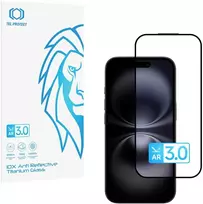 Apsauginis stiklas Tel Protect 10X AR 3.0 AntiReflective Titanium Apple iPhone 16 (envelope)