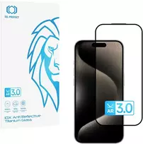 Apsauginis stiklas Tel Protect 10X AR 3.0 AntiReflective Titanium Apple iPhone 15 Pro Max (envelope)